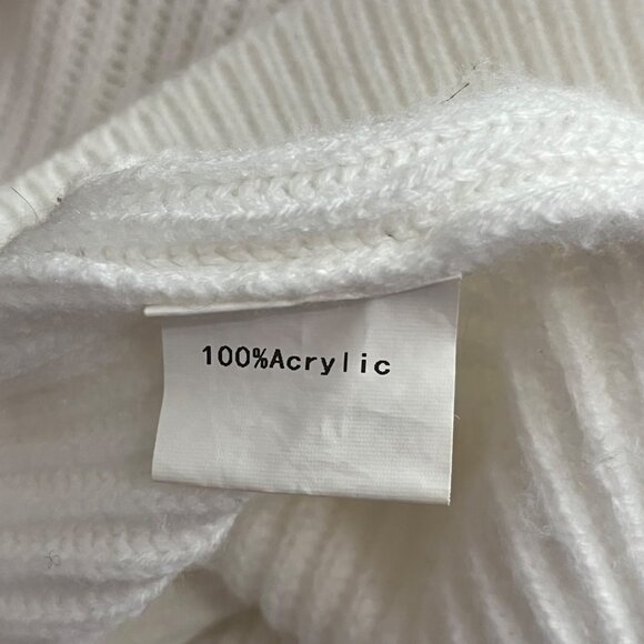 QUEEN OF SPARKLES YEE HAW QUEEN SMALL WHITE SWEATER VEST RED FRINGE PURPLE PINK - Picture 8 of 8